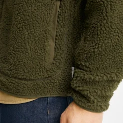 Studio Total Contrast Pile Jacket