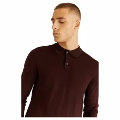 Studio Total Merino Ls Polo