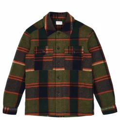 Studio Total Outdoor Check Overshirt Ochra Check