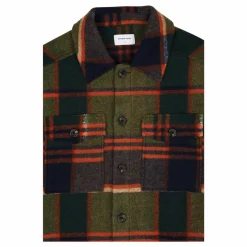 Studio Total Outdoor Check Overshirt Ochra Check