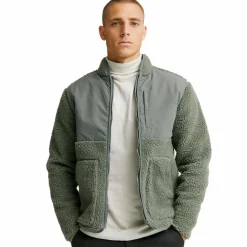 Studio Total Recycled Pile Jacket Forest