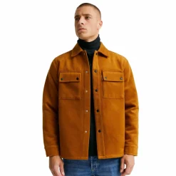 Studio Total Snap Overshirt Ochra