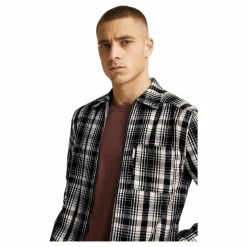 Studio Total Zip Check Overshirt