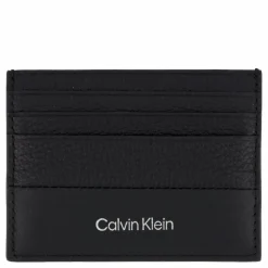 Subtle Mix Cardholder 6cc Beh Ck Black Pebble And Smooth