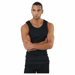 Tank Bamboo 2-pack Black