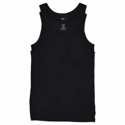 Tanktop 2-pack Bamboo Black