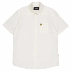 Textured Stripe Short Sleeve S X157 Chalk