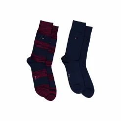 Th Men Rugby Sock 2p 093 Rouge
