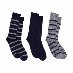 Th Men Sock 3p Giftbox Slub Mo 001 Combo