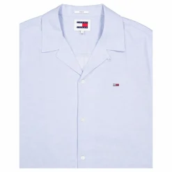 Tjm Linen Blend Camp Shirt Ext Moderate