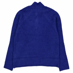Tjm Reg 1/4 Zip Raglan Badge Blue