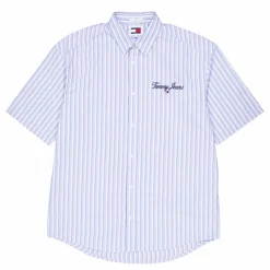 Tjm Rlx Stripe Luxe Shirt Moderate Stripe