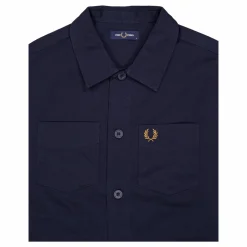 Twill Overshirt 608 Navy