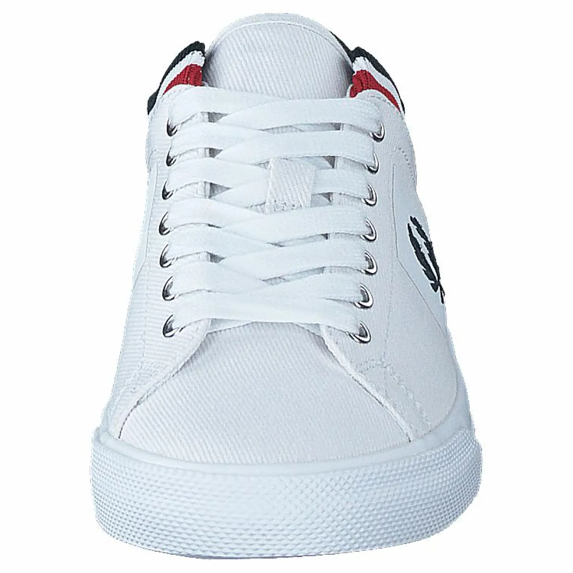 Underspin Tipped Cuff Twill White/navy