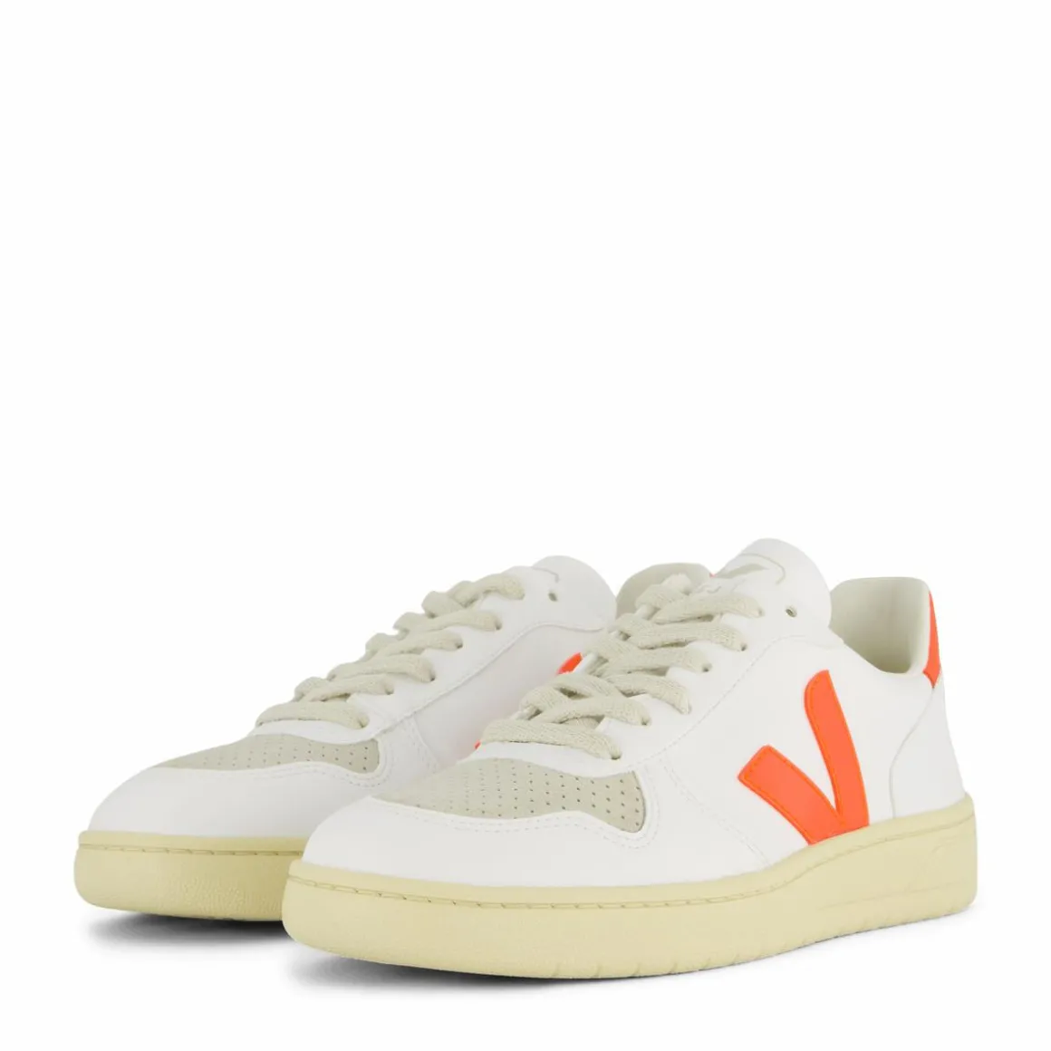 V-10 Cwl White Orange Fluo