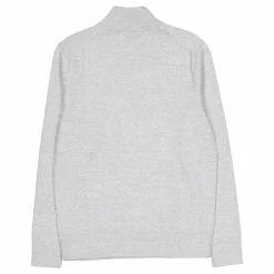 Waffle Texture Q-zip Grey