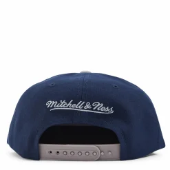 Warriors Navy Spirit Script Snapback
