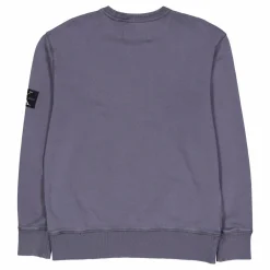 Washed Badge Crew Neck Washed