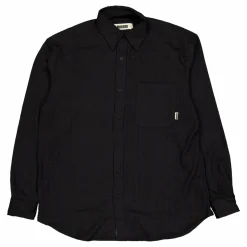 Wbyuzo Struck Shirt Black