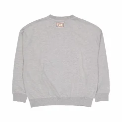 Womens Big Face Crew 6.0 Grey Heather