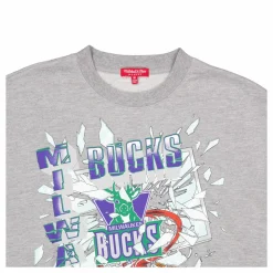 Womens Big Face Crew 6.0 Grey Heather