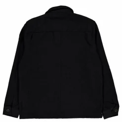 Wool Overshirt Black