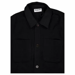 Wool Overshirt Black