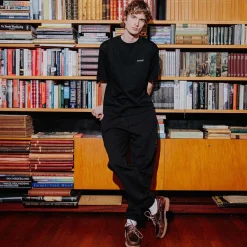 Word Tee Black Black